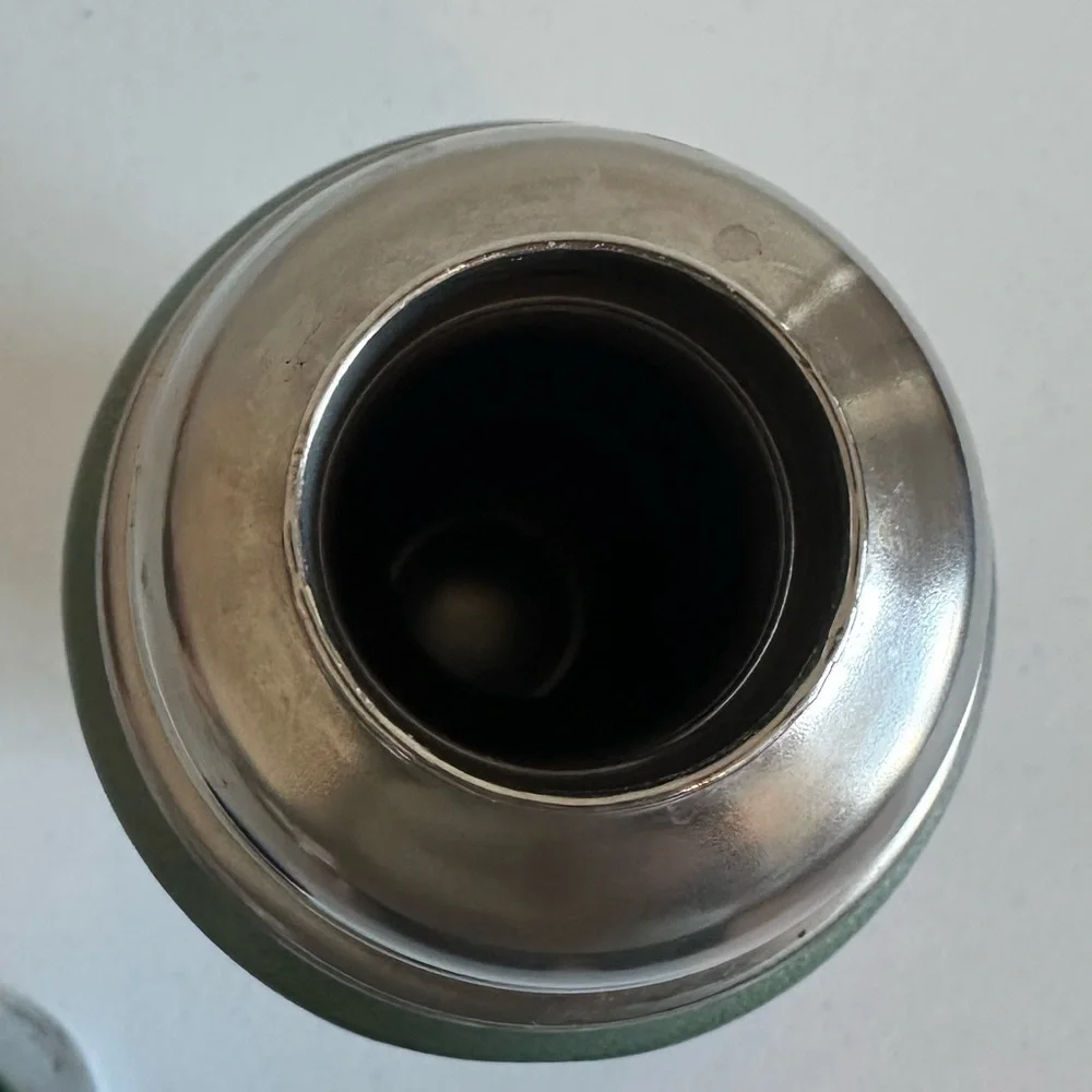 Vintage Aladdin‎ Stanley Green Quart Size Thermos - Picture 6 of 10